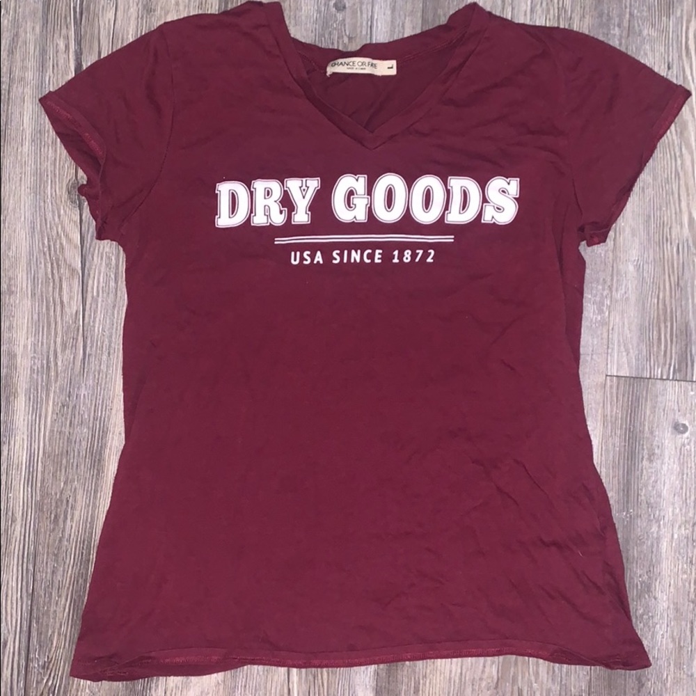Dry goods t-shirt!